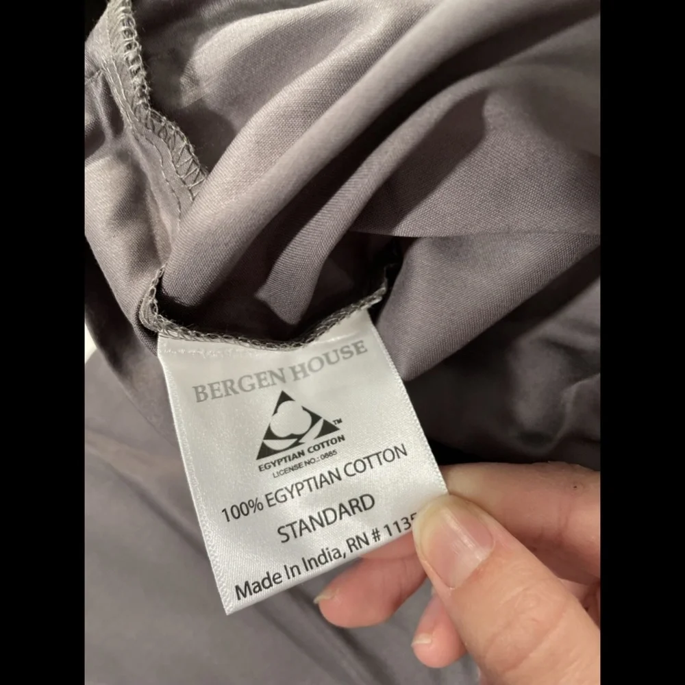 NIB AQ‎ Textiles Bergen 1000 TC (2) Standard Pillow